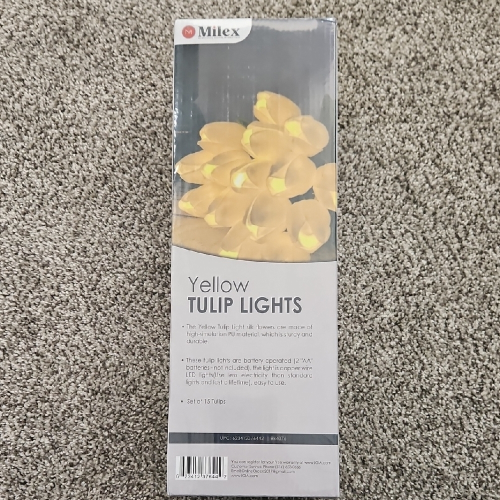 Yellow Party Lights for Celebrations